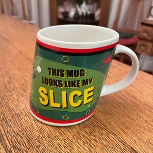Vintage This Mug Looks Like My Slice/Hook Humorous Golf Coffee Cup Mug